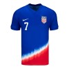 Camisola Estados Unidos Reyna 7 Equipamento Alternativa 2024 Manga Curta